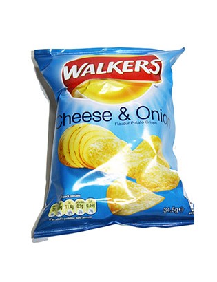 Walker's cheese and onion...