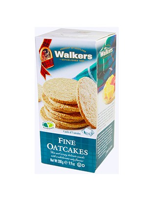 Walkers Fine Milled Oat cakes (280g)