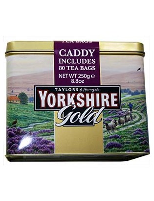 Yorkshire Gold (80 bags) with limited edition Tin