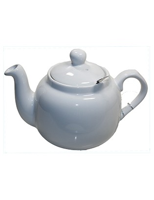 4 cup White Teapot with...