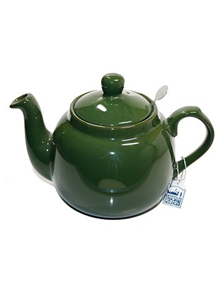 4 cup Dark Green Teapot with Filter (0,9l)