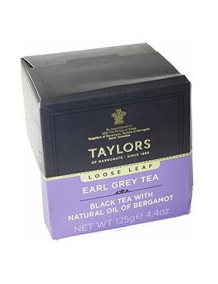 Taylor's Earl grey leaf tea...