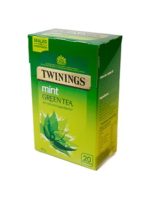 Twining's Green Mint tea...