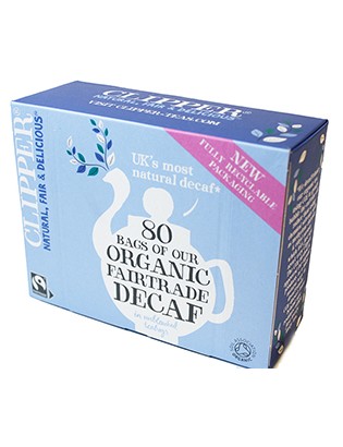 Clipper Organic black DECAF tea bags (80)