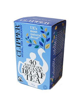 Clipper Organic black DECAF tea bags (40)