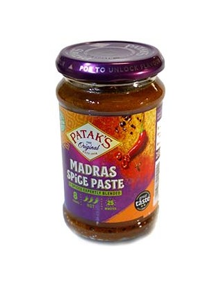 Patak's Madras hot curry paste (283g)