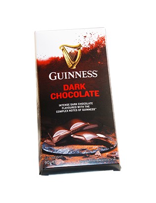 Guinness dark chocolate bar...