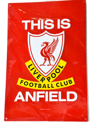 This is Anfield embossed...
